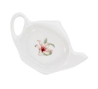 UKCOCO Ceramic Tea Bag Tray Multipurpose Coaster Spoon Rest Dipping Bowl for Tea Accessory Compact Design Craftsmanship