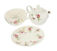 UKCOCO Ceramic Tea Ware Set with Teapot and Cups for Loose Leaf Tea and Heat Resistant Design for Home and Travel for Personal Gatherings