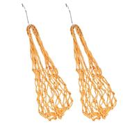 UKCOCO Chicken Feeder Hanging Net Bag Small Holes Heavy Duty Nylon for Vegetable and Fruit Feeding in Poultry Houses