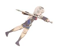 UKCOCO Chinese Shadow Puppetry Shadow Monkey King Hand Puppet for Adults Lightweight Stage Performance Prop and Creative DIY Gift