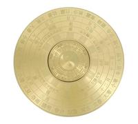 UKCOCO Chinese Vintage Brass Compass Taoist Compass for Outdoor Adventures Lightweight and Portable for Camping and Hiking Great Friends and Family