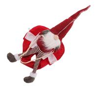 UKCOCO Christmas Dog Clothes Pet Outfit Santa Gnome Riding Costume for Dogs Party Fun Fancy Pet Supplies