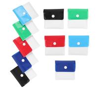 UKCOCO Cigarette Butt Disposal Fireproof Ashtray 10Pcs Portable Aluminum Foil Pouch Set with Compact Pocket Size for Outdoor Travel, Car, Beach - Sky Blue, Ocean Blue, Turquoise