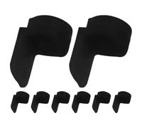 UKCOCO Clarinet Black Silicone Thumb Rests 8pcs Comfortable Playing Support Accessory for Improved Position and Fatigue Reduction Musical Instrument Accessory