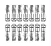 UKCOCO Clarinet Rods Metal 20pcs Kit Accessories Connecting Repair Silver, for Clarinet Key Fixes, Home or Performance Use