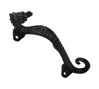 UKCOCO Classic Style Metal Cabinet Door Handle, Retro Seaside Iron Seahorse Furniture Pull for Drawer and Wardrobe, Cupboard Grip for Home Decor
