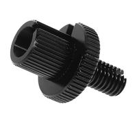 UKCOCO Clutch Brake Cable Adjuster M8 Screw for Motorcycle Atv Off-road Bikes Black Aluminum Alloy Brake Lever Screw Cable Fastener