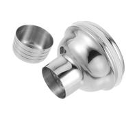 UKCOCO Cocktail Shaker Lid 2.9 Inch Stainless Steel Cap for Martini Shaker, Silver Metal Replacement Cover, Bartending Gear Drinkware Accessory for Home and Bar Use