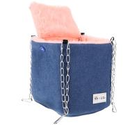 UKCOCO Comfortable Small Pet Hammock Bed for Birds and Small Pets Made of Soft Cloth Material, Suitable for Winter and Seasons Use, Providing a Warm and Cozy Nest for Parrots, Hamsters,