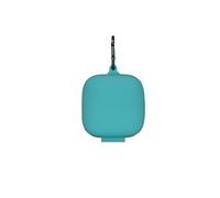 UKCOCO Compatible Powerbeats Pro Case Cover Silicone Full Protective Shockproof Case Wireless Headset Protective Case Cover with Carabiner - Mint Green