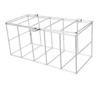 UKCOCO Concrete Specimen Wire Basket Made of Sturdy Iron with Multi-functional Use and User-friendly Design for Testing and Laboratory Concrete Test Block Storage and Soaking