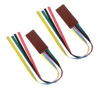 UKCOCO Convenient Multi-Function Ribbon Bookmark Set 2Pcs for Christian Bible Tabs and Business Craft Decoration