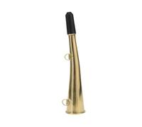 UKCOCO Copper Portable Railway Horn with Bulls Horn Design Lightweight Crisp Sound Signaling Device for Railway Workers and Track Communication