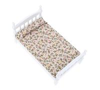 UKCOCO Cozy Mini Sofa Bed for Hamsters and Chinchillas Comfortable Sleeping for Small Pets Adorable Floral Design for Cages and Homes Resting Area for Mice and Small Animals