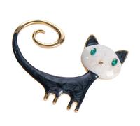 UKCOCO Creative Cat Brooch Pin for Clothing Accessories, Lovely Alloy Little Cat Shape Breastpin, Cute Cartoon Style for Women’s Fashion