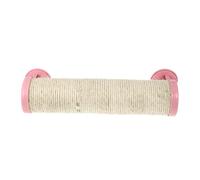 UKCOCO Creative Design Cat Scratching Post with Super Solid Construction and Abrasion Resistance Made of Plastic and Sisal for Kitten and Cat Indoor Home Use Random Color