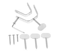UKCOCO Creative Spanish Ham Rack Holder Stainless Steel Storage Stand for Home and Hotel Kitchen Easy to Install Practical Ham Fixing Rack Accessories