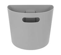 UKCOCO Creative Wall-mounted Trash Can with Plastic Material and Easy Installation, Small Portable Rubbish Holder Featuring No Need to Bend, for Home Kitchen Waste Storage