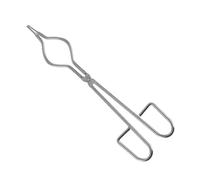 UKCOCO Crucible Clamp Stainless Steel Heat Resistant Tool Long Handle for Laboratory and School Use Suitable for Clamping Test Tubes and Flasks
