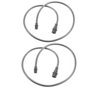 UKCOCO Cupping Extension Vacuum Hose 2Pcs Gray 80Cm Replacement Tubes for Hand Pump and Home Dry Cupping