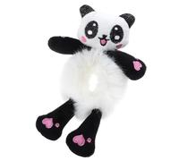 UKCOCO Cute Cartoon Panda Lightweight Cloth Material Hair Tie Elastic Rubber Band and with Adorable Style, Easy to Carry Hair Accessory for Ladies Dress and T-shirt