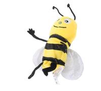 UKCOCO Cute Honeybee Hand Puppet Plush Stuffed Animal for Early Education Storytelling Interactive Play Classroom Learning and Imaginative Role Play