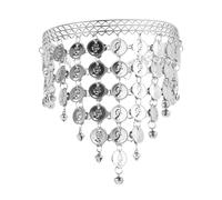 UKCOCO Dance Headpiece for Women and Elegant Forehead Accessory for Belly Dancing Costume Comfortable Fit Durable Reusable Design for Festivals Weddings and Performances