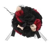 UKCOCO Dark Bouquet Fake Rose Bouquet Flower Decorations Artificial Flower Decoration Halloween