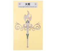 UKCOCO Decal Made of Sturdy Pvc Material Headstock Guitar Sticker Removable Leaves No Residue for Electric Guitar Decor and Personalising Your Instrument