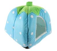 UKCOCO Decorative Small Animal Hideout Wear-resistant Hamster House Smooth Edges for Hamsters Guinea Pigs Chinchillas Fun Multi-purpose Pet Nest Lake