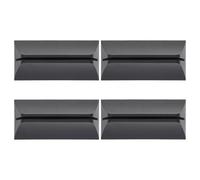 UKCOCO Desk Partition Support Brackets 4pcs Fine Craftsmanship with Abs Material, Easy to Operate and Fix Desk Privacy Screen Clips for Office Use