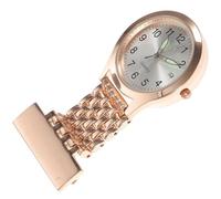 UKCOCO Digital Display Nurse Pocket Watch with Precise Time and Hook Clip Design, Alloy Material, LED Glow-in-the-Dark Screen, Suitable for Nurses and Doctors in Environments