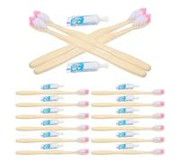 UKCOCO Disposable Travel Toothbrushes and Travel 100pcs with Toothpaste Plastic Toothbrush Set Individually Wrapped for Hotel for Hotel and Travel Use Use