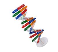 UKCOCO Dna Model Double Helix Assembly for Educational Science Teaching Aid for School and Home Learning Great for Physiology and Biology Courses Random Color