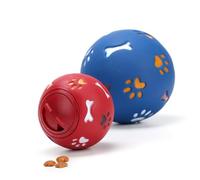 UKCOCO Dog Food Leakage Toy Small Educational Molar Toy for Dogs Safe and Material Scented Design to Attract Pets for Fun and Play Easy to Clean Bottom Drain