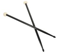 UKCOCO Double-end Nylon Drumsticks 1 Pair Percussion Practice Drumsticks Portable Dual-head Drum Sticks for Band and Jazz Drumming