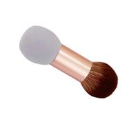 UKCOCO Double Ended Makeup Brush Dual-headed and Wooden Handle Lightweight Portable Artificial Fiber Blush and Loose Powder Brush for Valentine’s Day and Mother’s Day Gifts