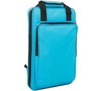 UKCOCO Drum Stick Carry Bag Oxford Cloth Thickened Portable Drumstick Holder with Straps Blue Drum Mallets Storage Case for Percussion Instruments