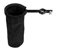 UKCOCO Drumstick Holder Oxford Fabric Drumstick Storage Bucket for Drum Kit Black Single Screw for Jazz and Rock Drummers Portable for Live Performance
