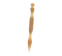 UKCOCO Ear Acupuncture Pen: Ox Horn Chinese Medicine Tool - Dual Head Precision Pressure Point Device for Auricular Therapy - Portable Meridian Massage Pen