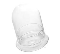 UKCOCO Eco Bottle Terrarium Glass Display Bell Jar Closed Terrarium Jar Lid Home Decor Unusual Plant Pot