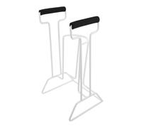 UKCOCO Elderly Sock Puller with Adjustable Handles and Stable Sock Holder No Bending Required to Reduce Fall Risks for Seniors Next a Bed or Wheelchair Sturdy Iron and Plastic