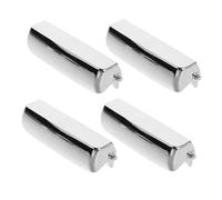 UKCOCO Electric Rice Cooker Lid Button Replacement Adjustable Opener 4pcs for Safe Cooking and Preventing Accidental Burns in Silver Material for Family Meals and Outdoor