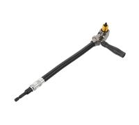 UKCOCO Electric Right Angle Drill Attachment 90 Degree Drill Chuck Extension Adapter with L-Wrench Corner Woodworking Tool for Tight Spaces Compatible with Electrician and DIY Use