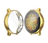 UKCOCO Electroplated Protective Frame Cover for Watch Active Elegant Watch Case Scratch Design Easy Access to Controls Flexible Tpu Material for Your Wristwatch