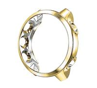 UKCOCO Electroplated Watch Case Cover for Smartwatch Durable Tpu Protective Frame Scratch Resistant Elegant Golden Design Flexible and
