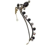 UKCOCO Elegant Crystal Crown Rhinestone Crown for Bride with Zinc Alloy Material, Comfortable to Wear and Stay on Head Firmly, for Formal Dress, Women, Eye-catching Bridal Tiara