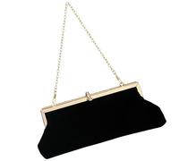 UKCOCO Evening Clutch Bag for Women Elegant Rhinestone Purse Lightweight Velvet Handbag for Weddings Parties Special Occasions Stylish All Organization