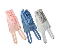 UKCOCO Exfoliating Back Scrubber Double-Sided Gauze Bathing Scrubber for Shower 3 Pcs with Rich Lather for Comfortable Bathing, for Travel and On-the-go Use