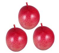 UKCOCO Fake Passion Fruits 3pcs Artificial Fruit Display Props for Home Office Teaching